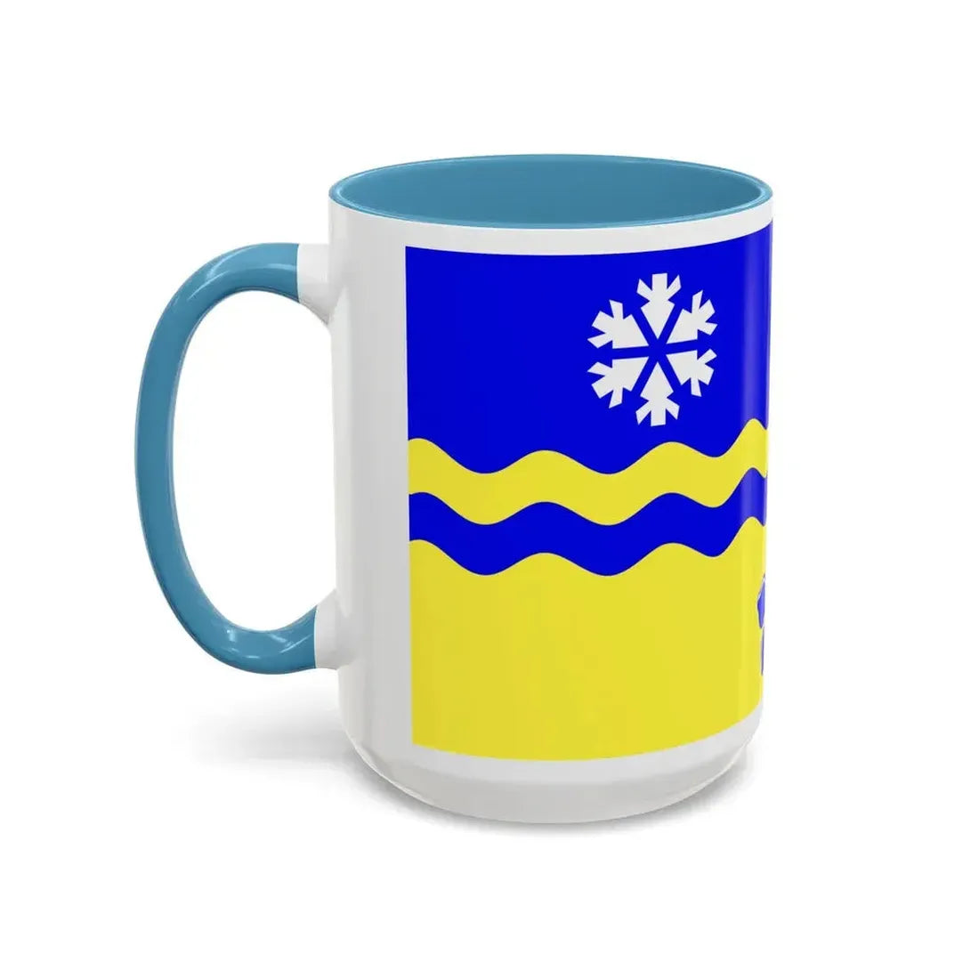 Flag of Prince George British Columbia Canada - Accent Coffee Mug - Go Mug Yourself