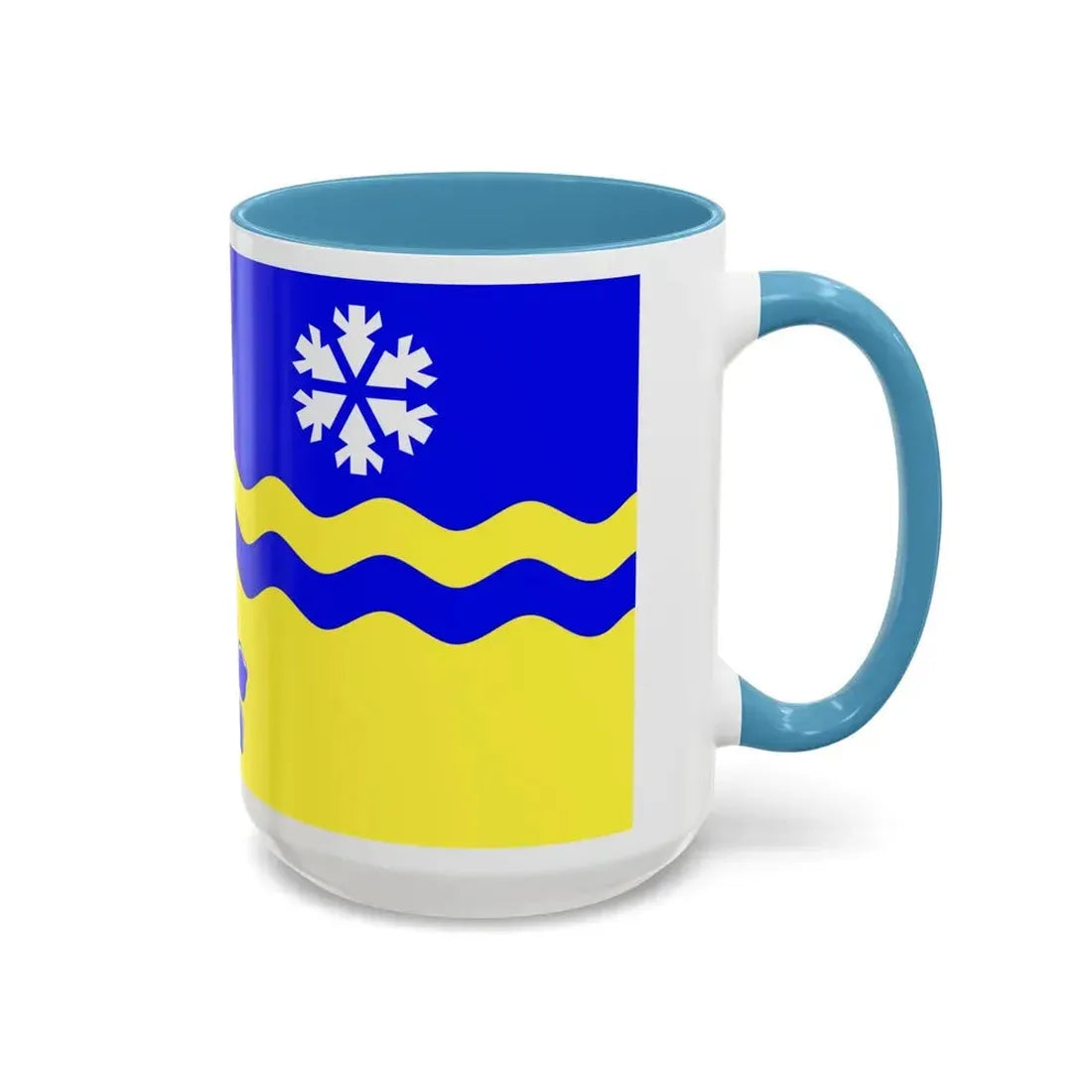 Flag of Prince George British Columbia Canada - Accent Coffee Mug - Go Mug Yourself