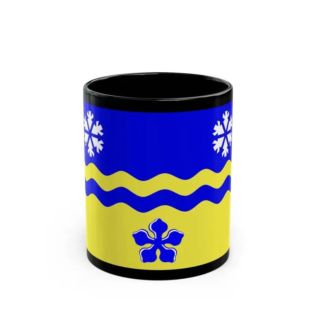 Flag of Prince George British Columbia Canada - Black Coffee Mug 11oz - Go Mug Yourself