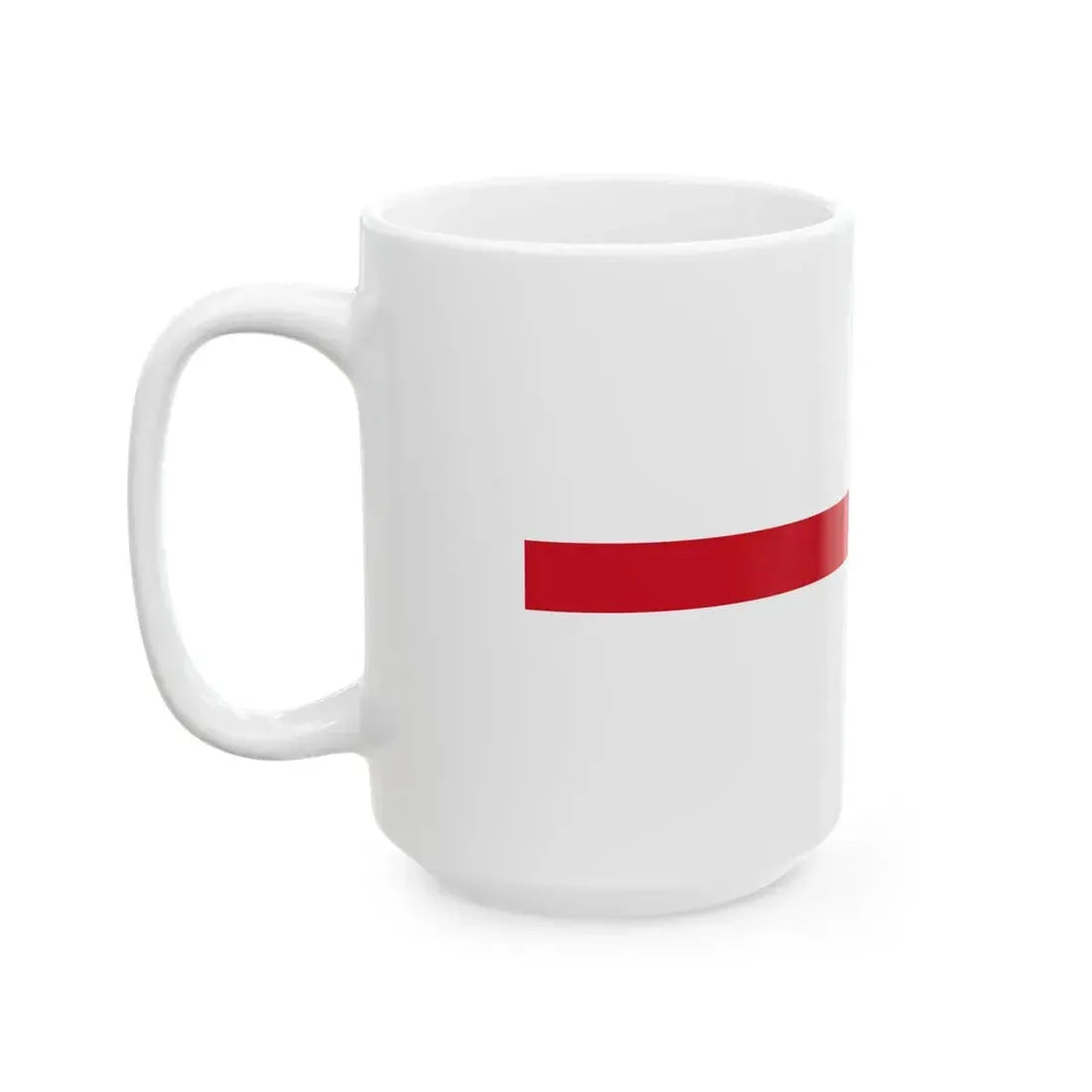 Flag of Prince Georges County Maryland 1696-1963 (United States) White Coffee Mug - Go Mug Yourself