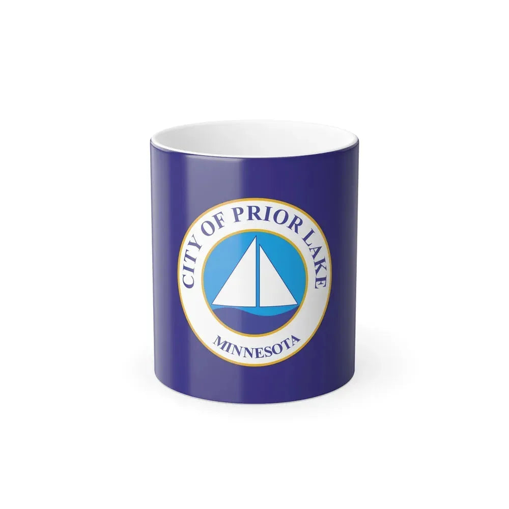 Flag of Prior Lake, Minnesota - Color Changing Coffee Mug 11oz - Go Mug Yourself