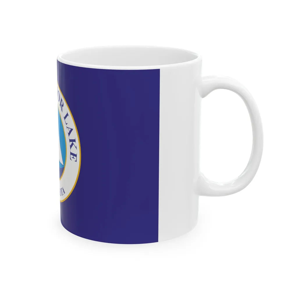 Flag of Prior Lake Minnesota (United States) White Coffee Mug - Go Mug Yourself