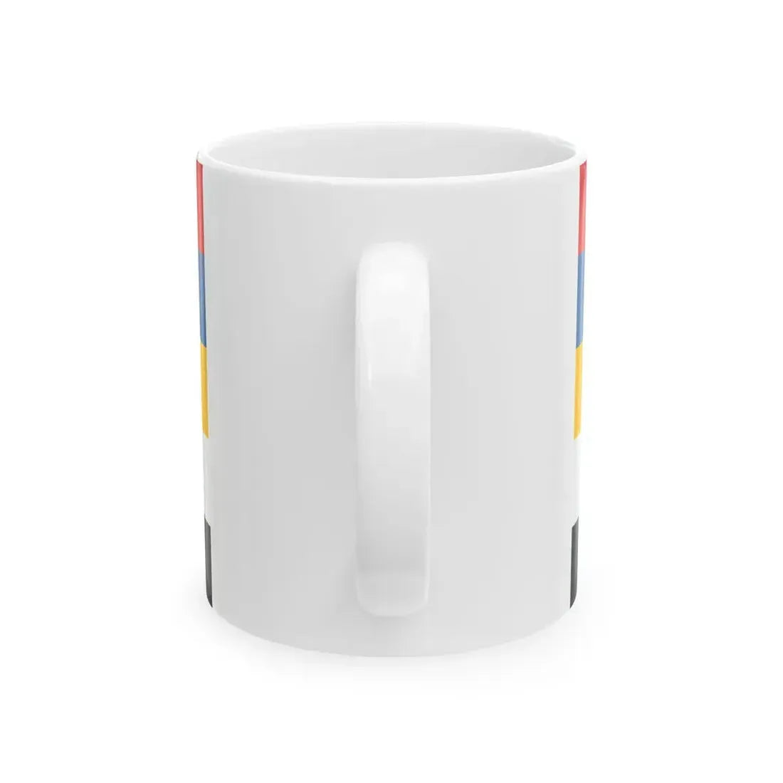Flag of Provincial Commander-in-Chief of Beiyang Fleet (China) White Coffee Mug - Go Mug Yourself