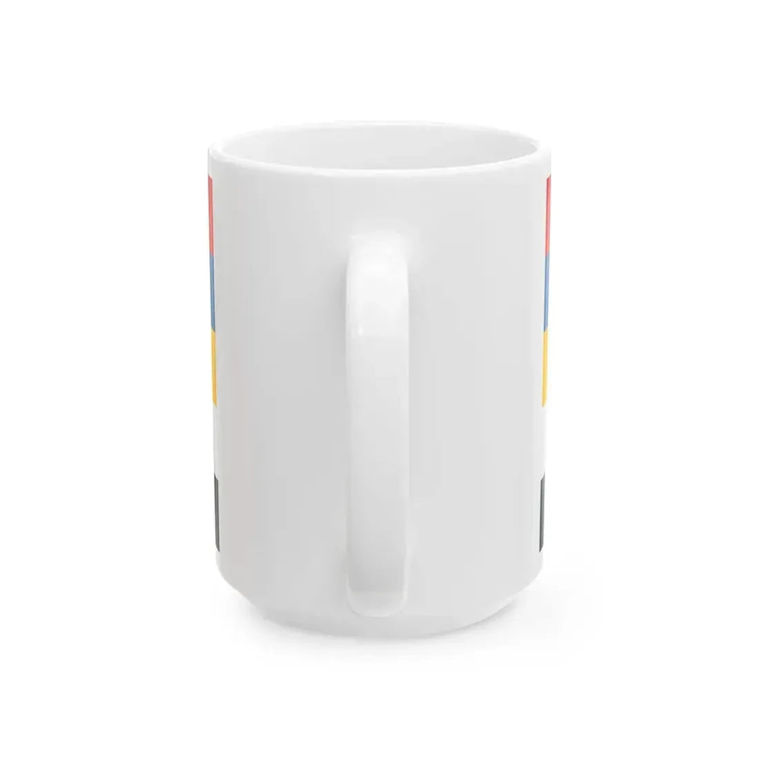 Flag of Provincial Commander-in-Chief of Beiyang Fleet (China) White Coffee Mug - Go Mug Yourself