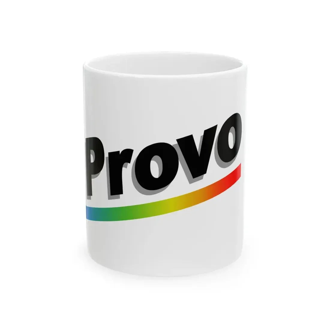 Flag of Provo Utah 1989-2015 (United States) White Coffee Mug 11oz - Go Mug Yourself