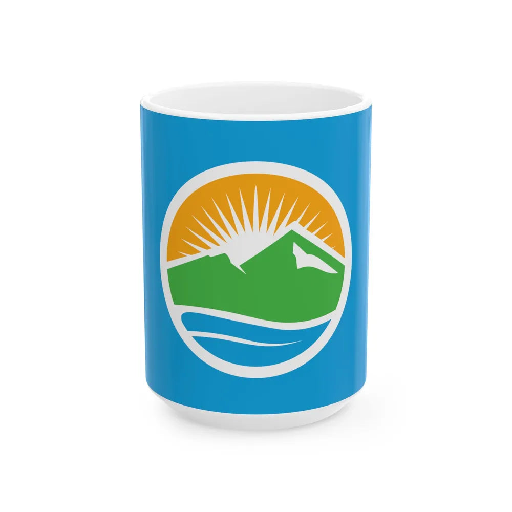 Flag of Provo Utah 2015 (United States) White Coffee Mug 15oz - Go Mug Yourself