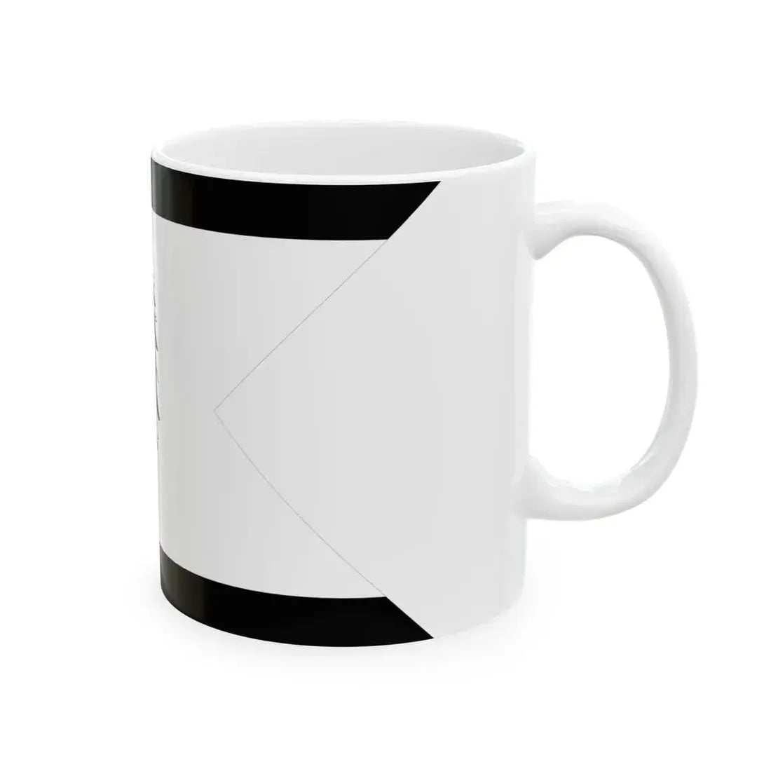 Flag of Prussia Civil Ensign 1892-1918 (Germany) White Coffee Mug - Go Mug Yourself