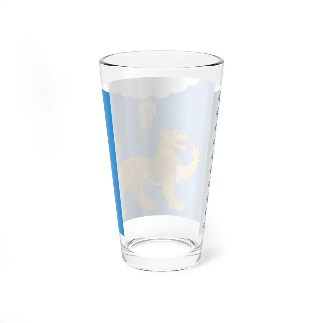 Flag of Pskov Oblast Russia - Pint Glass 16oz - Go Mug Yourself