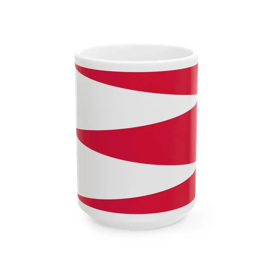 Flag of PTW (Poland) White Coffee Mug 15oz - Go Mug Yourself