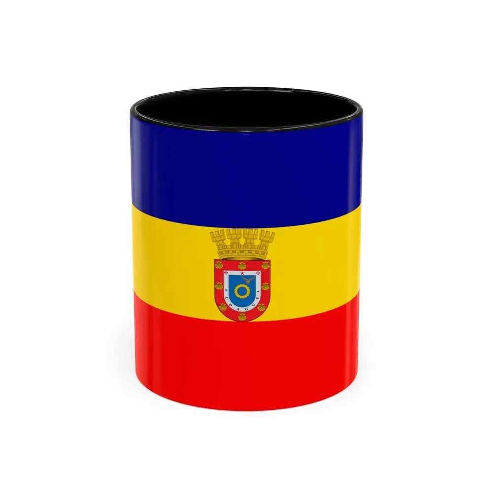 Flag of Pudahuel Chile - Accent Coffee Mug 11oz Black - Go Mug Yourself