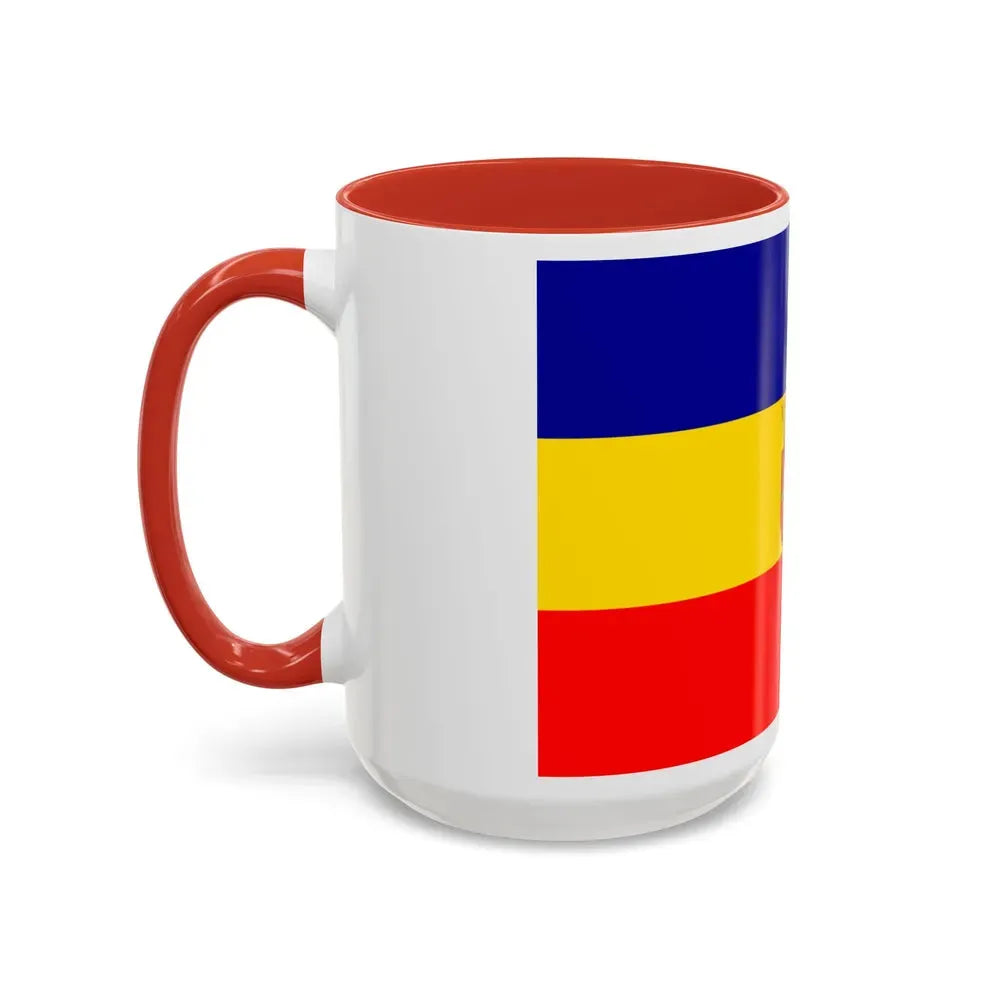 Flag of Pudahuel Chile - Accent Coffee Mug - Go Mug Yourself