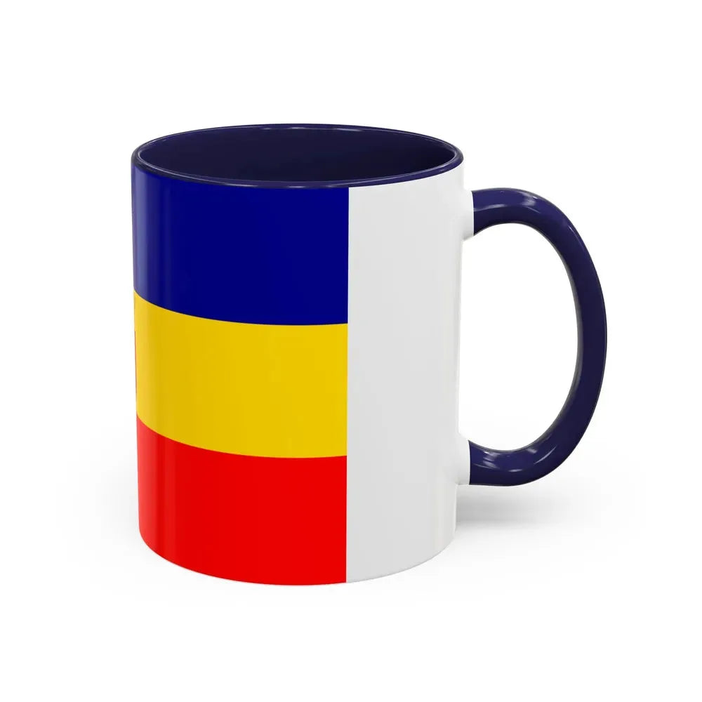 Flag of Pudahuel Chile - Accent Coffee Mug - Go Mug Yourself