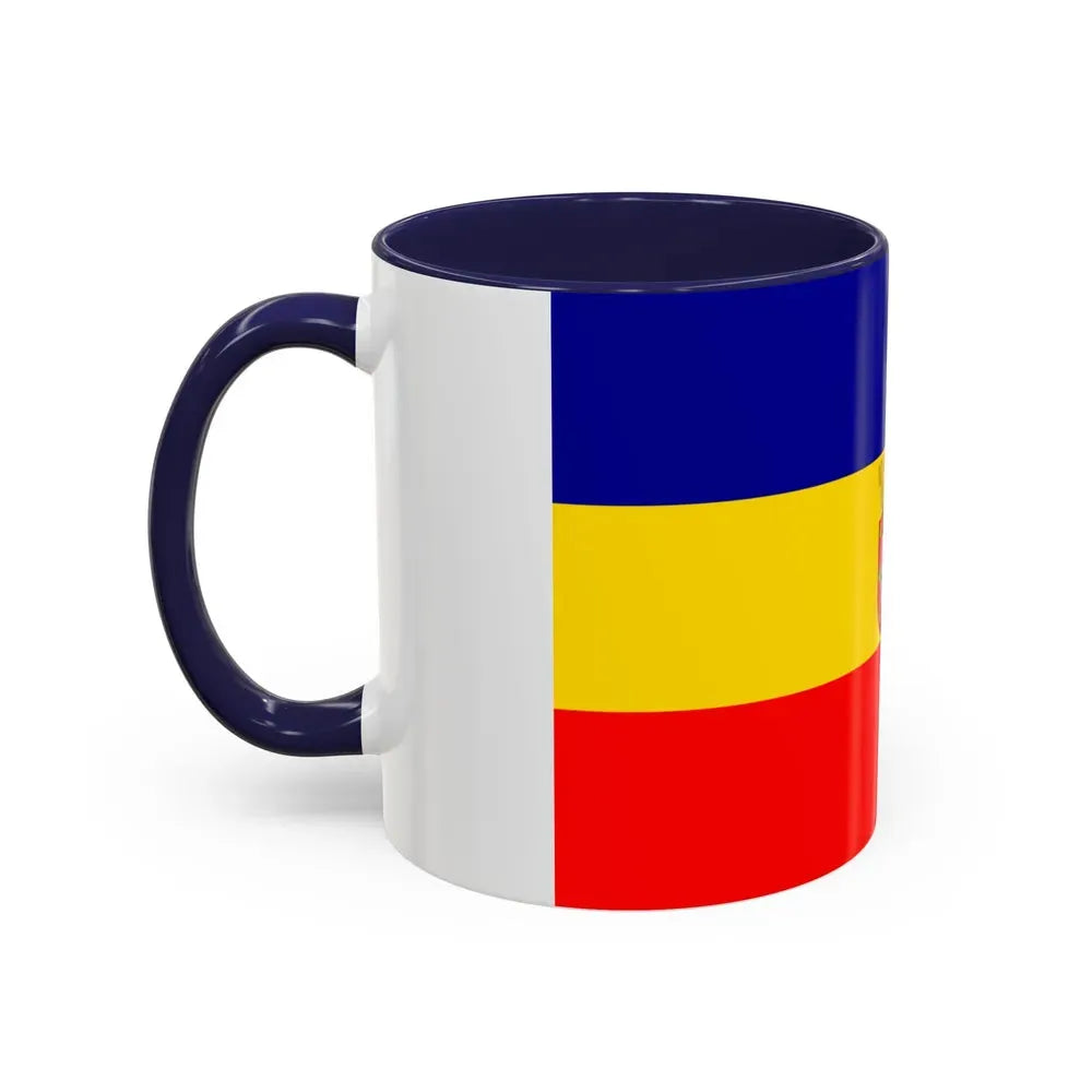 Flag of Pudahuel Chile - Accent Coffee Mug - Go Mug Yourself