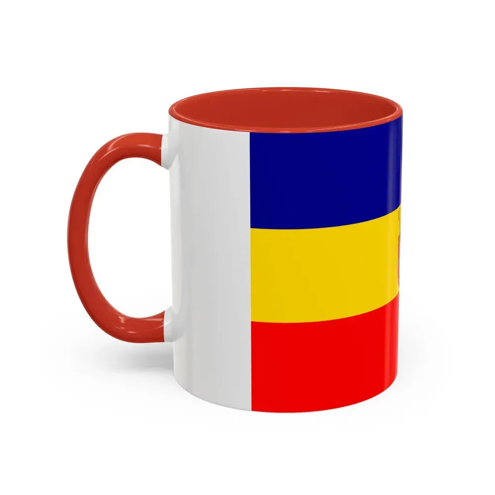 Flag of Pudahuel Chile - Accent Coffee Mug - Go Mug Yourself