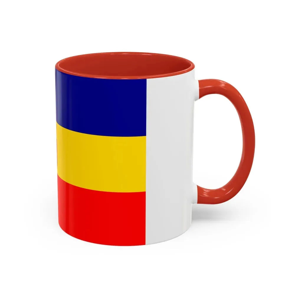 Flag of Pudahuel Chile - Accent Coffee Mug - Go Mug Yourself
