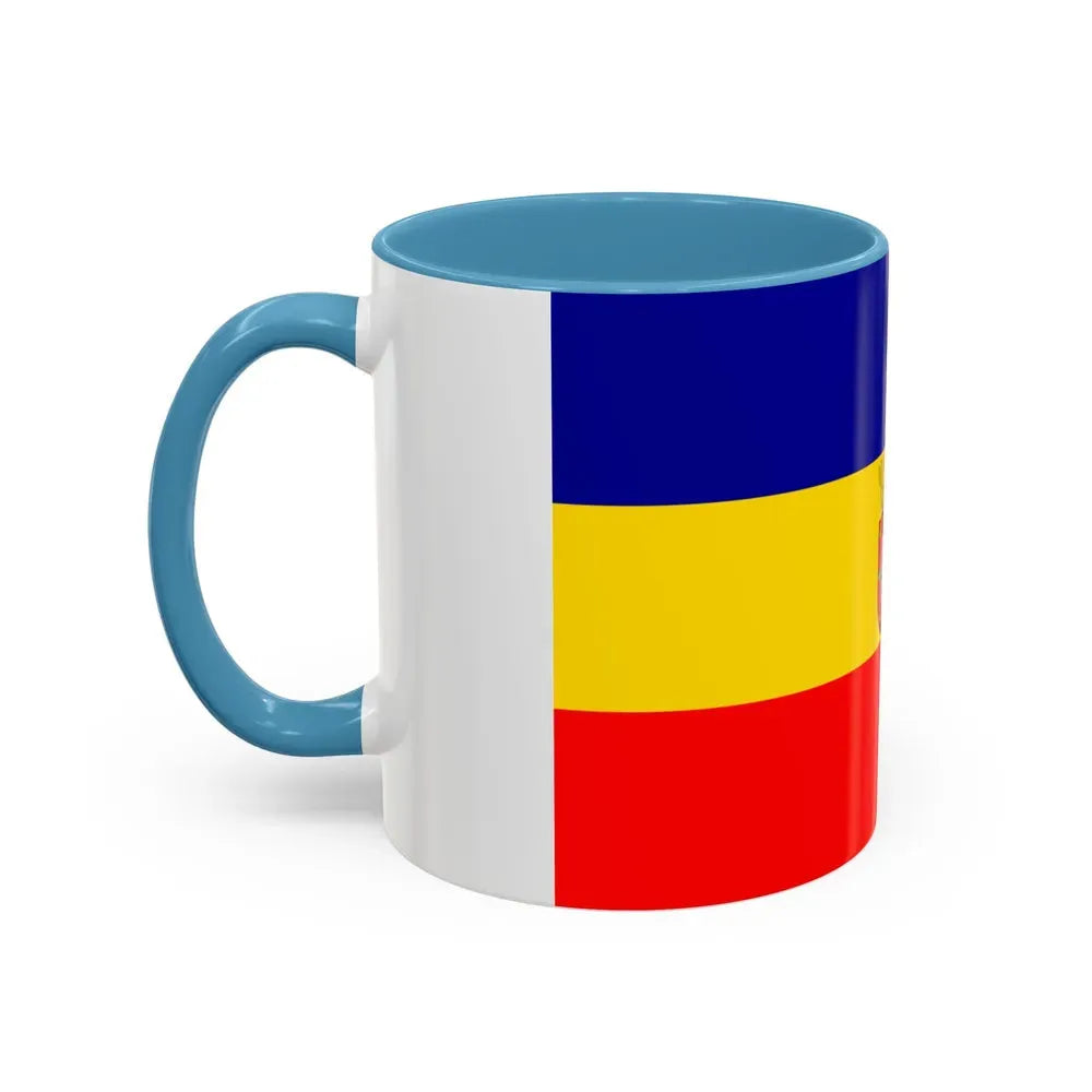 Flag of Pudahuel Chile - Accent Coffee Mug - Go Mug Yourself
