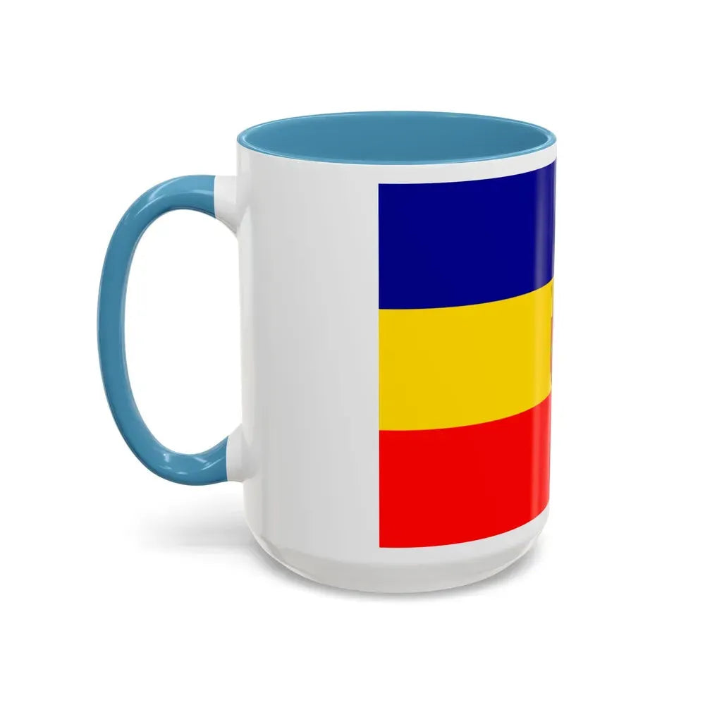 Flag of Pudahuel Chile - Accent Coffee Mug - Go Mug Yourself