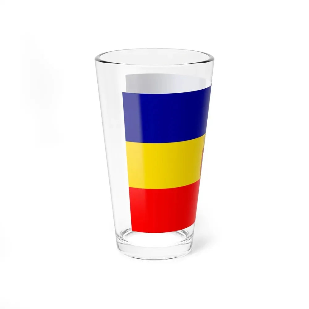 Flag of Pudahuel Chile - Pint Glass 16oz - Go Mug Yourself