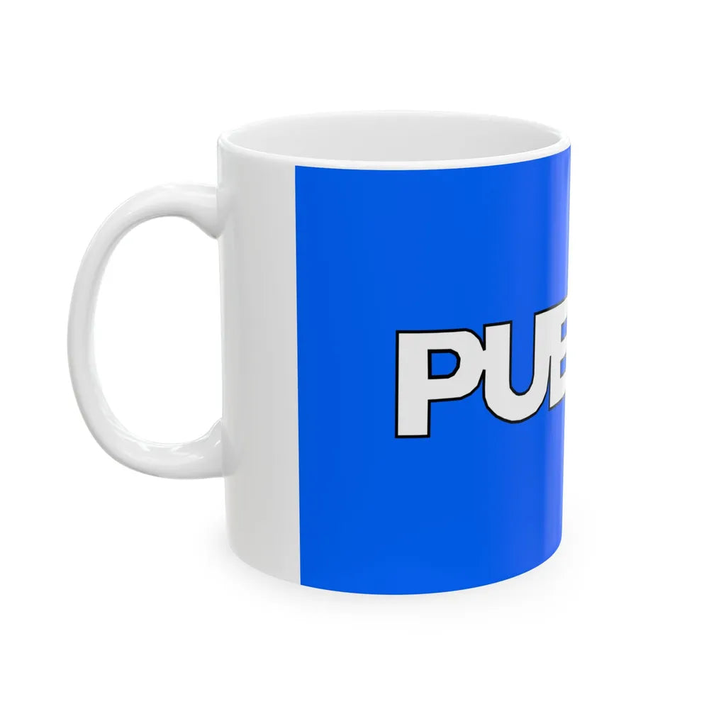Flag of Pueblo Colorado (United States) White Coffee Mug - Go Mug Yourself