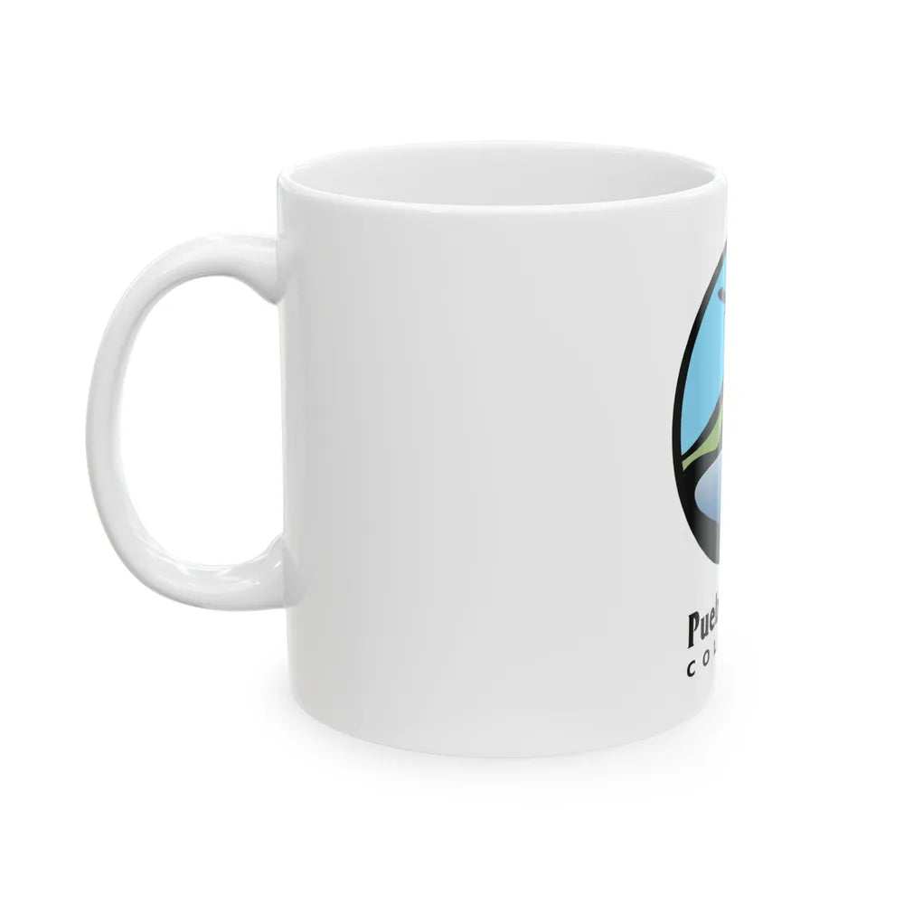 Flag of Pueblo West Colorado (United States) White Coffee Mug - Go Mug Yourself