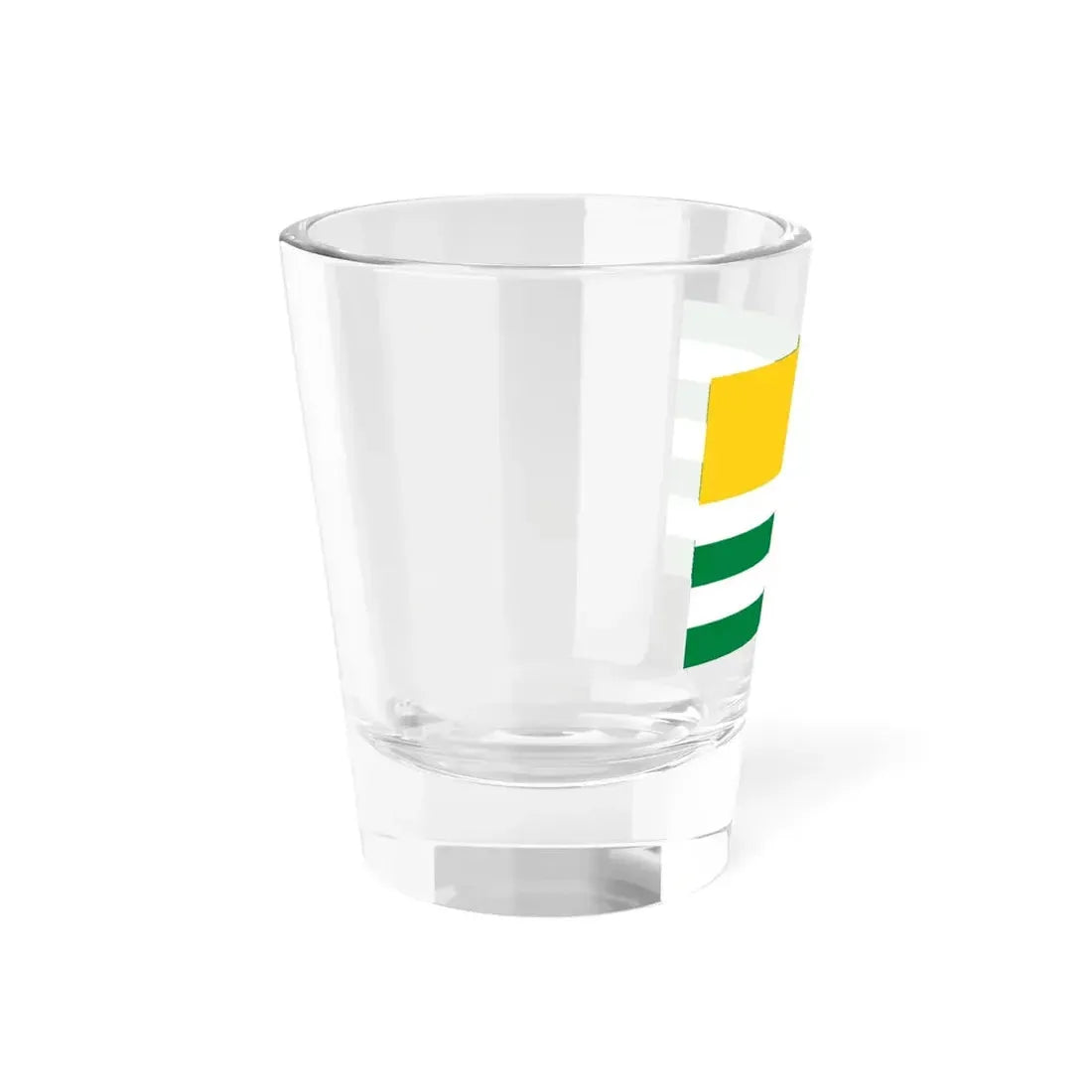 Flag of Puebloviejo (Ecuador) Shot Glass 1.5oz - Go Mug Yourself