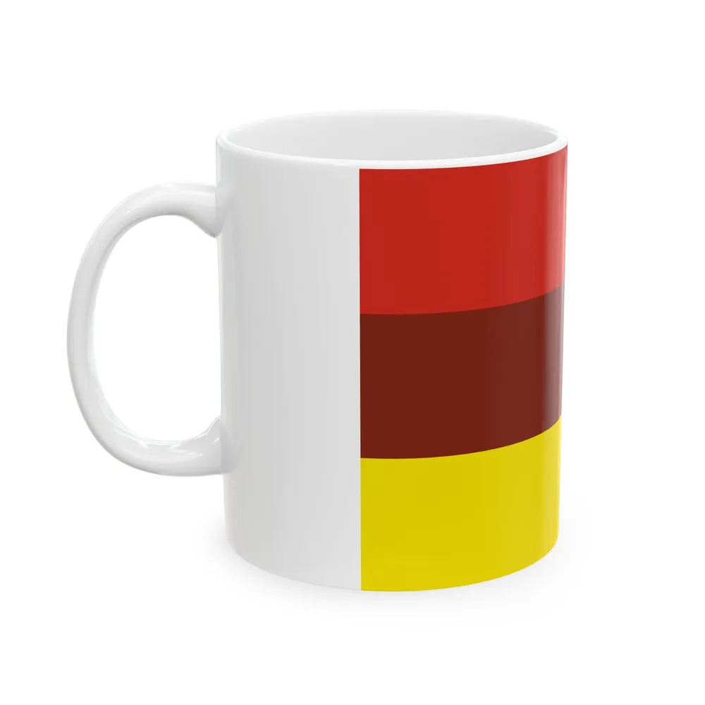 Flag of Puerto Pailas Bolivia (Bolivia) White Coffee Mug - Go Mug Yourself