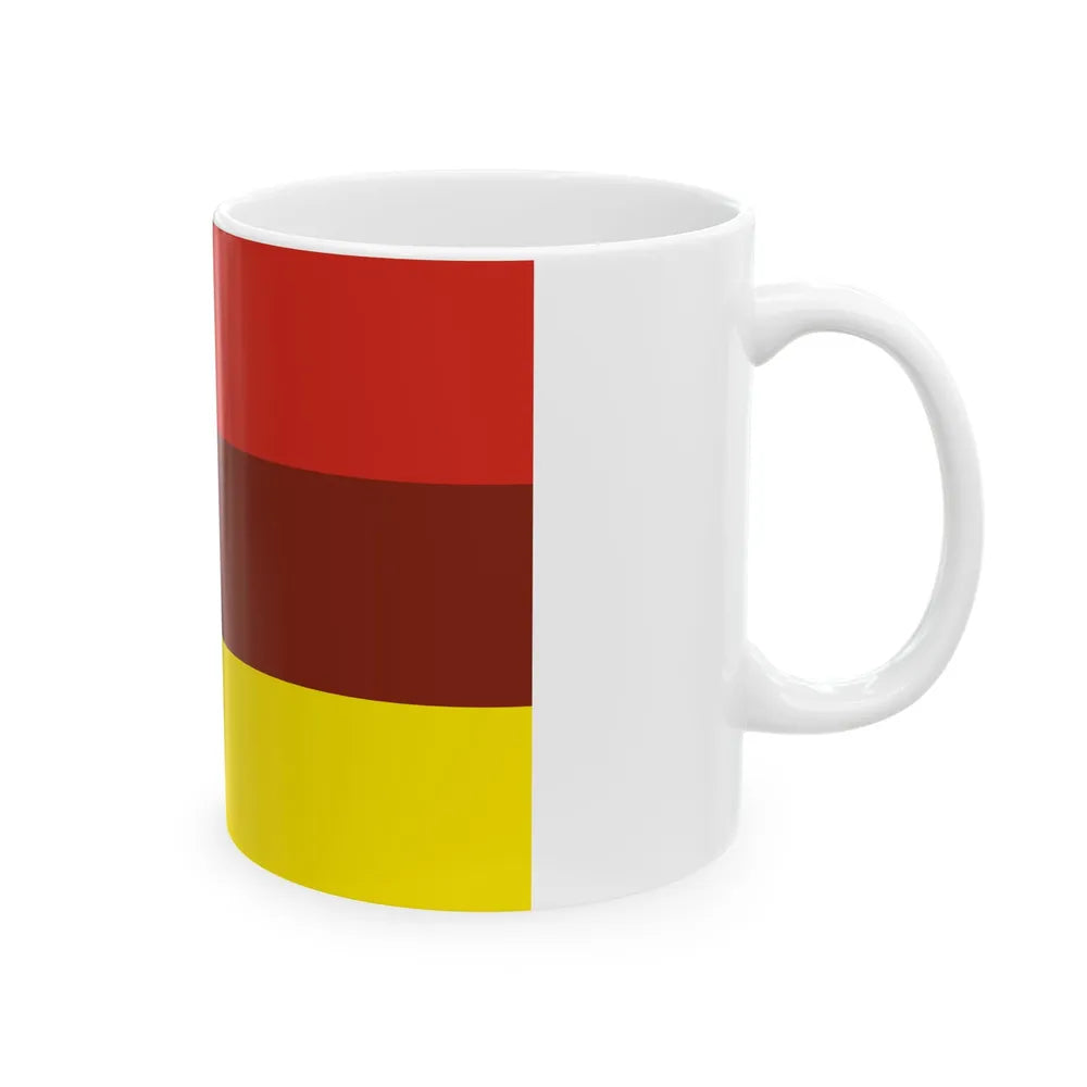 Flag of Puerto Pailas Bolivia (Bolivia) White Coffee Mug - Go Mug Yourself