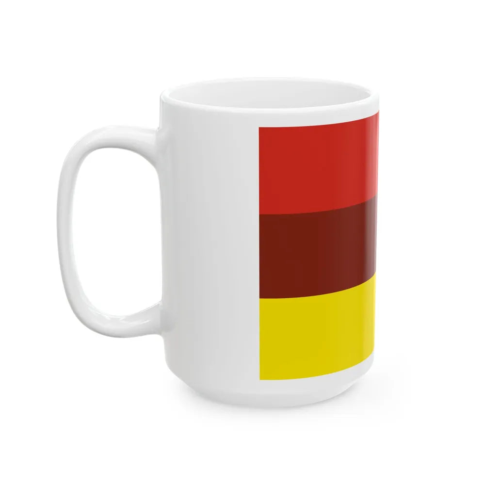 Flag of Puerto Pailas Bolivia (Bolivia) White Coffee Mug - Go Mug Yourself