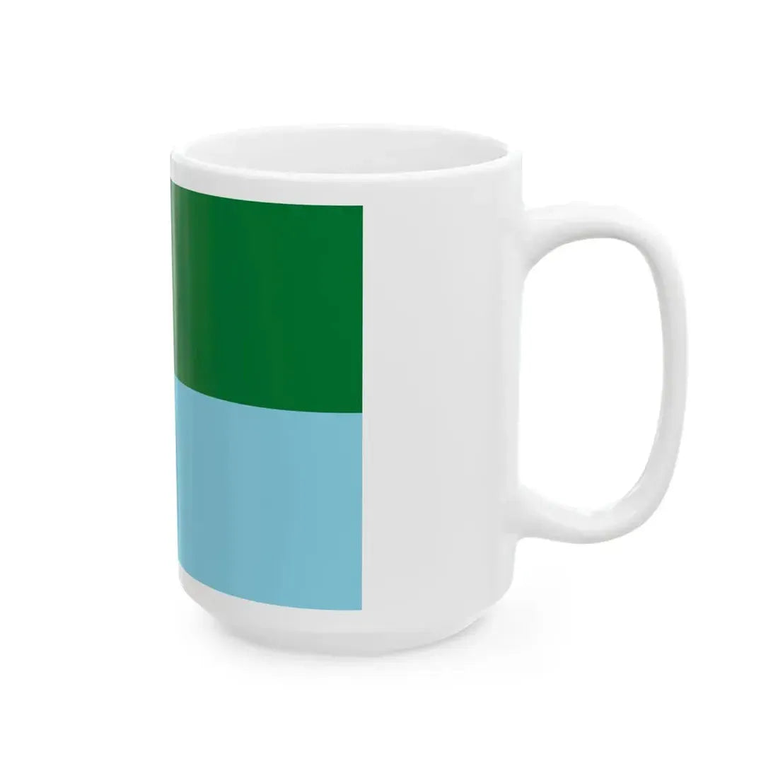 Flag of Puerto Villarroel Bolivia (Bolivia) White Coffee Mug - Go Mug Yourself