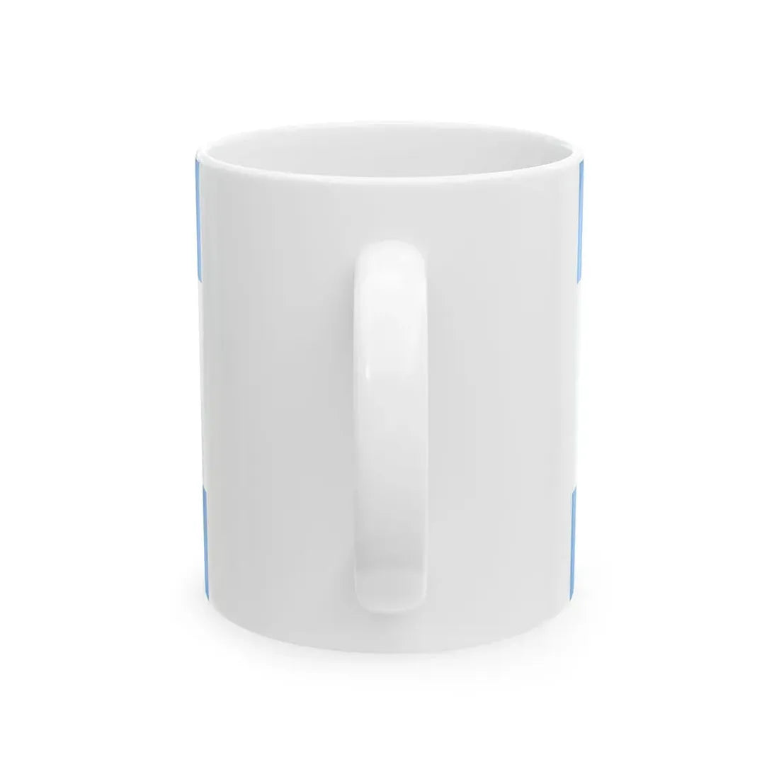 Flag of Pueyrredon (Argentina) White Coffee Mug - Go Mug Yourself