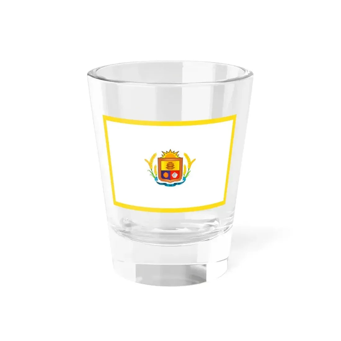 Flag of Pujilí (Ecuador) Shot Glass 1.5oz 1.5oz - Go Mug Yourself