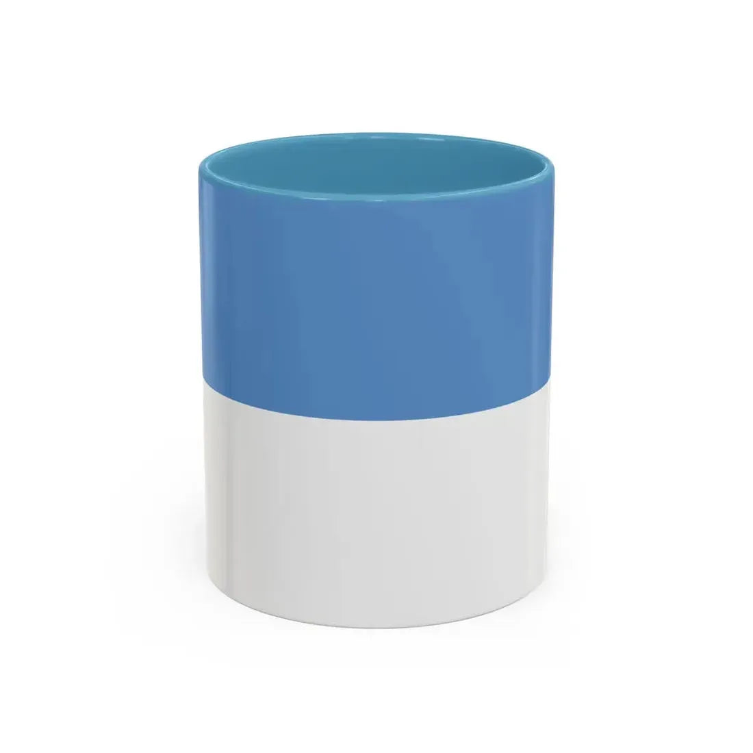 Flag of Puno capital of the Puno Region Peru - Accent Coffee Mug 11oz Light Blue - Go Mug Yourself