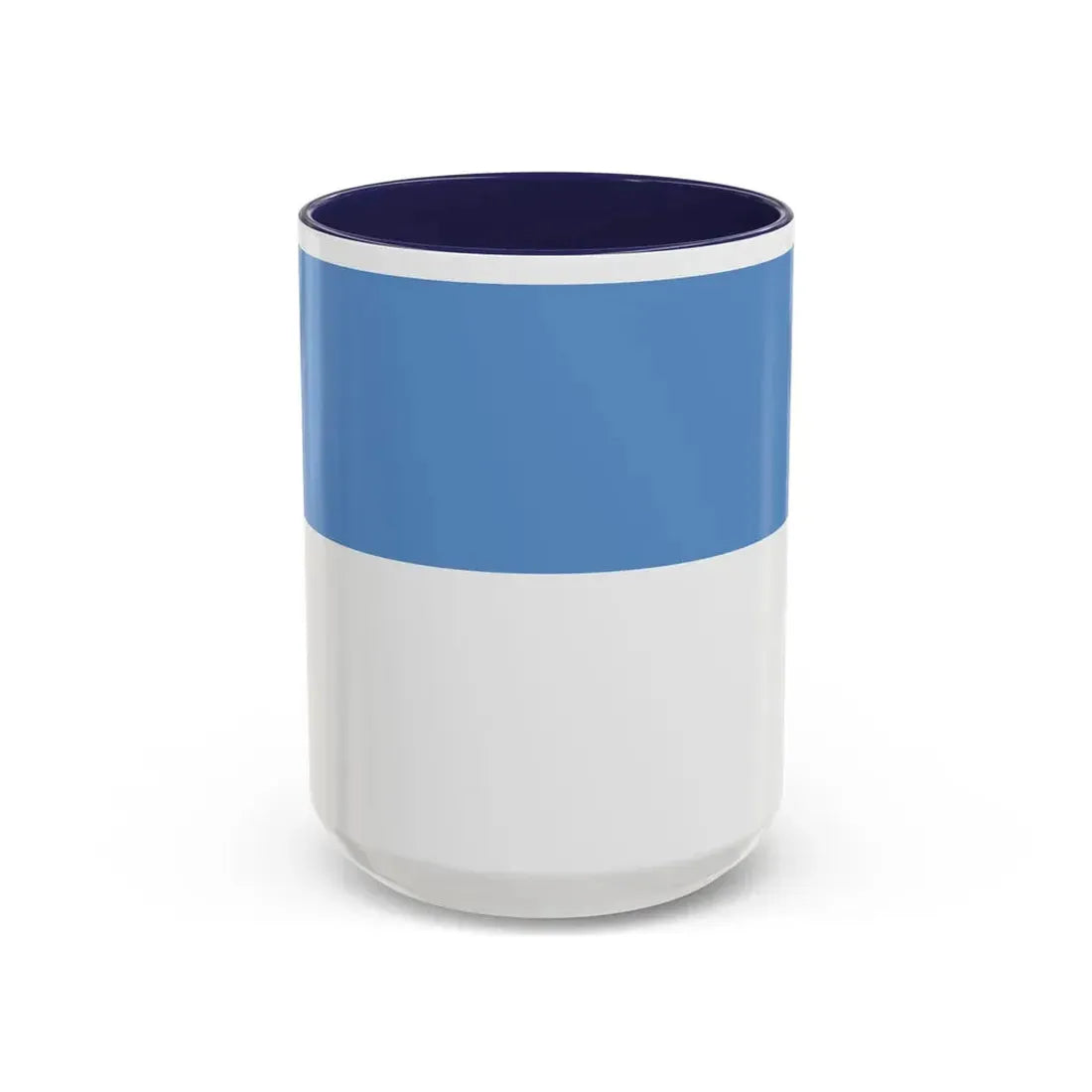 Flag of Puno capital of the Puno Region Peru - Accent Coffee Mug 15oz Navy - Go Mug Yourself