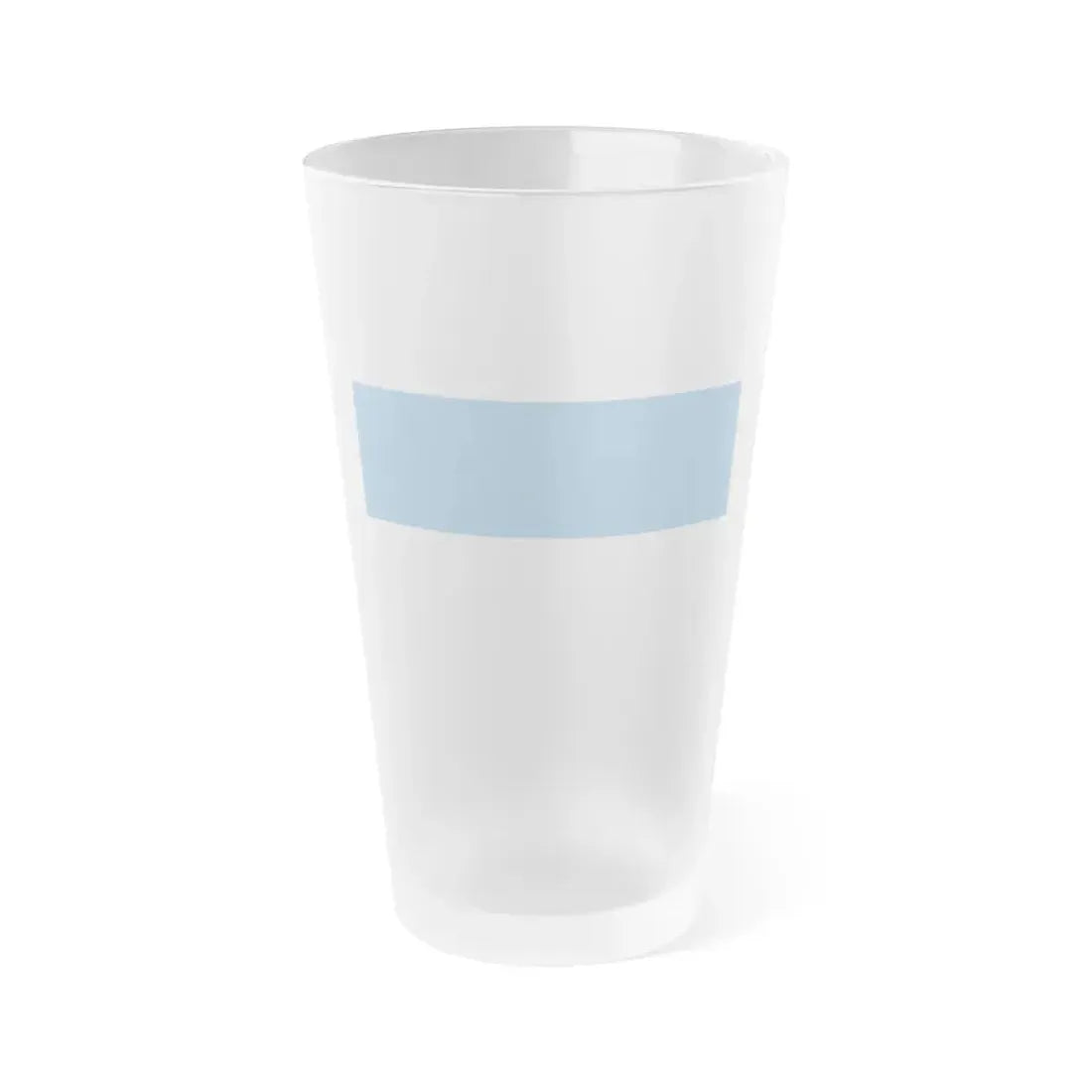 Flag of Puno capital of the Puno Region Peru - Frosted Pint Glass 16oz 16oz Frosted - Go Mug Yourself