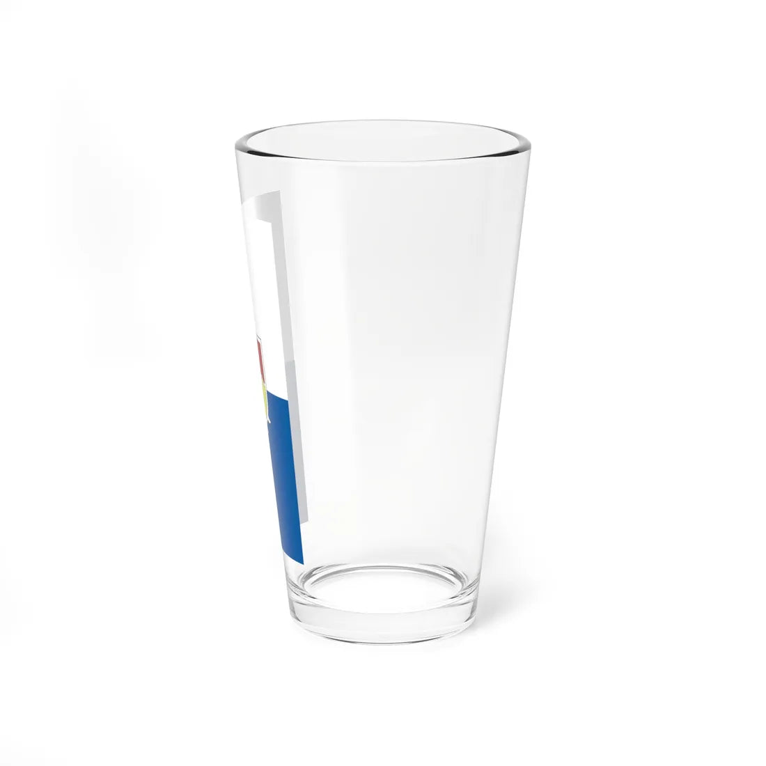 Flag of Puspokszilagy vertical (Hungary) Pint Glass 16oz - Go Mug Yourself