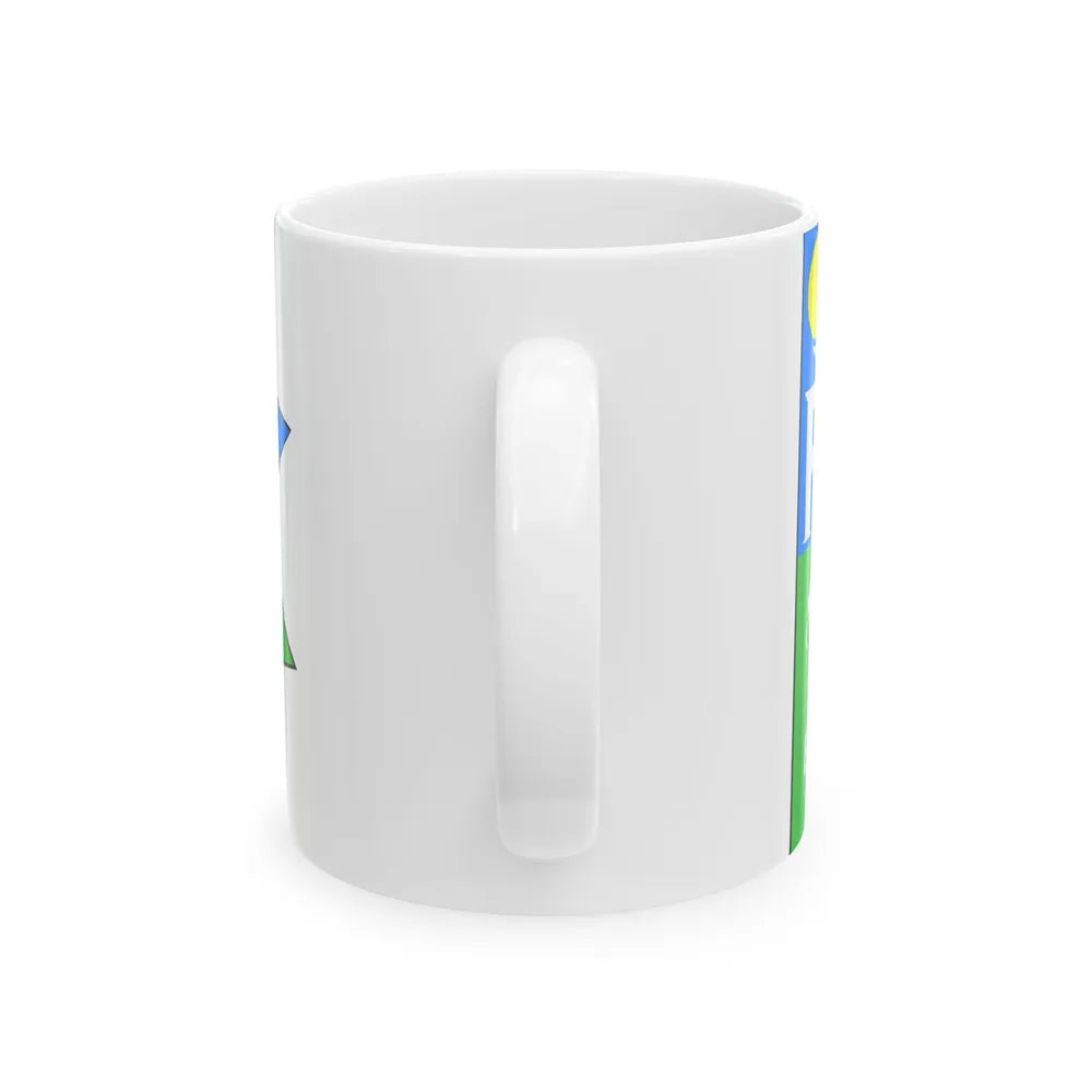 Flag of Put-in-Bay Ohio (United States) White Coffee Mug - Go Mug Yourself