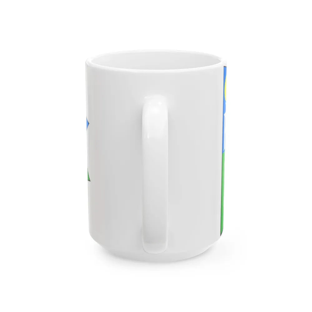 Flag of Put-in-Bay Ohio (United States) White Coffee Mug - Go Mug Yourself