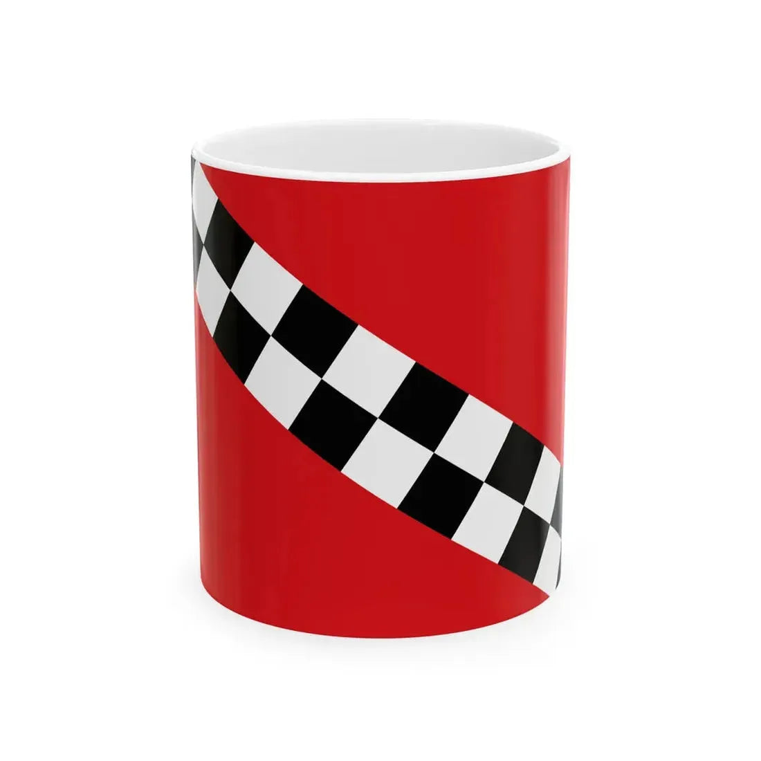Flag of Puurs (Belgium) White Coffee Mug 11oz - Go Mug Yourself