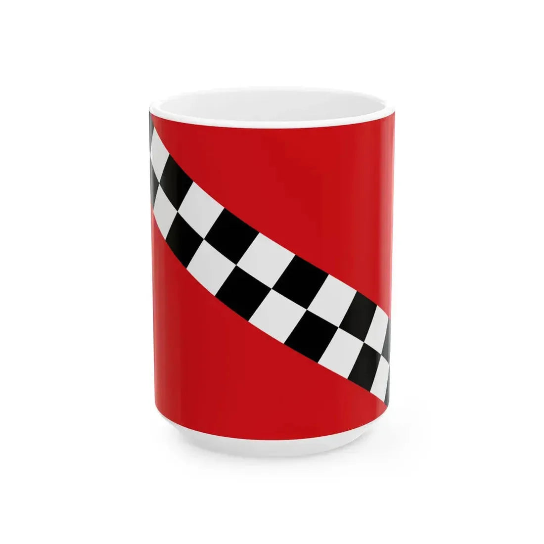 Flag of Puurs (Belgium) White Coffee Mug 15oz - Go Mug Yourself