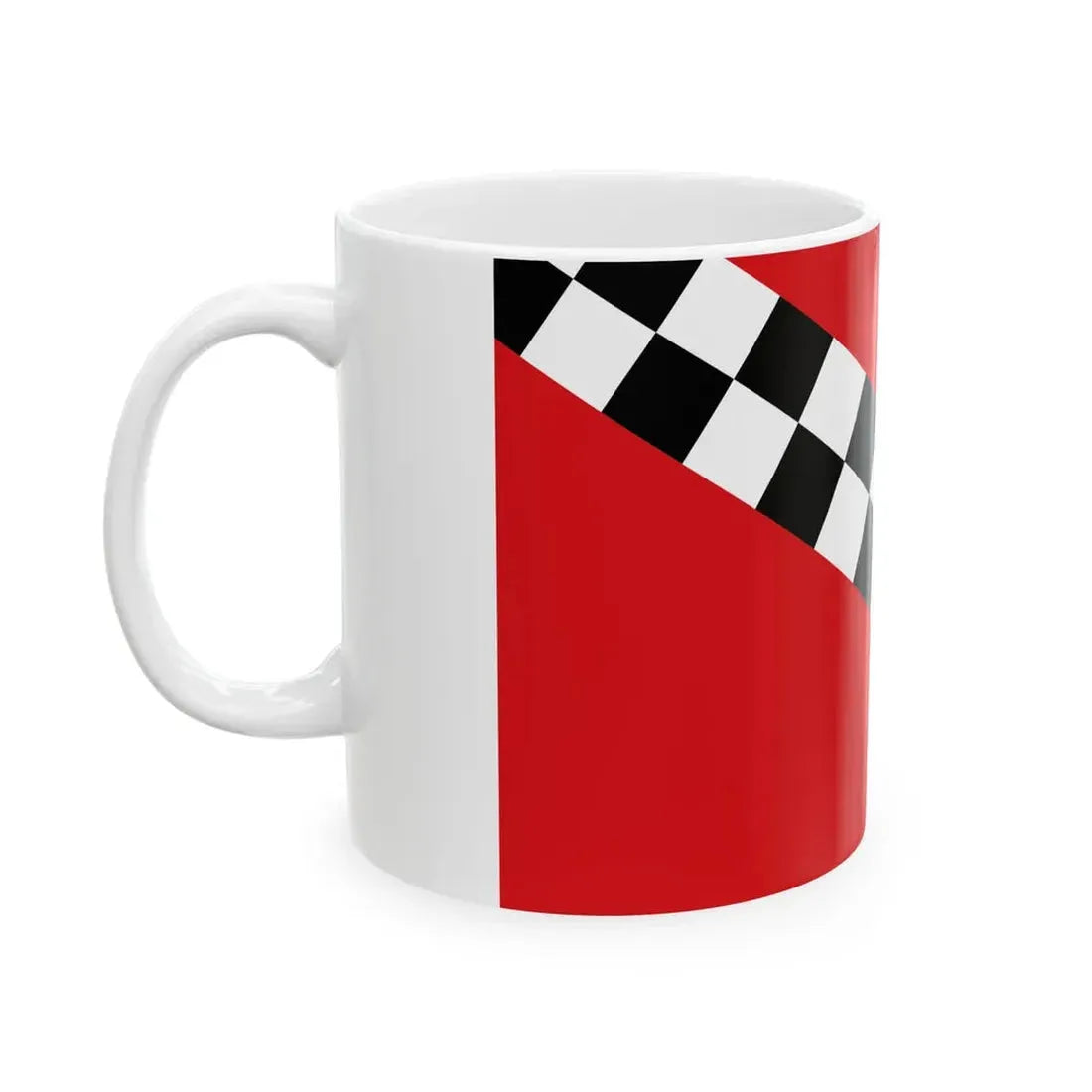 Flag of Puurs (Belgium) White Coffee Mug - Go Mug Yourself