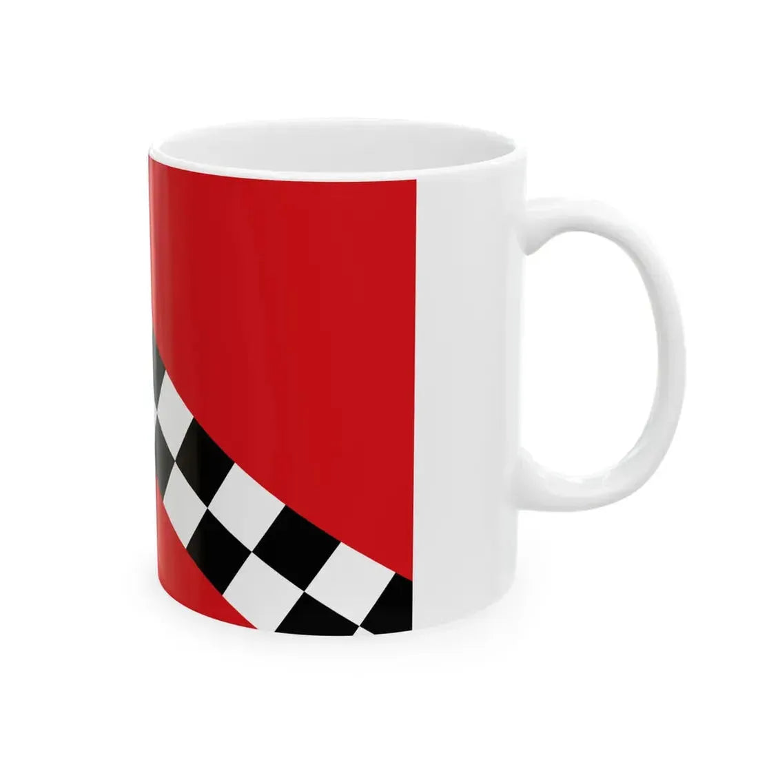 Flag of Puurs (Belgium) White Coffee Mug - Go Mug Yourself