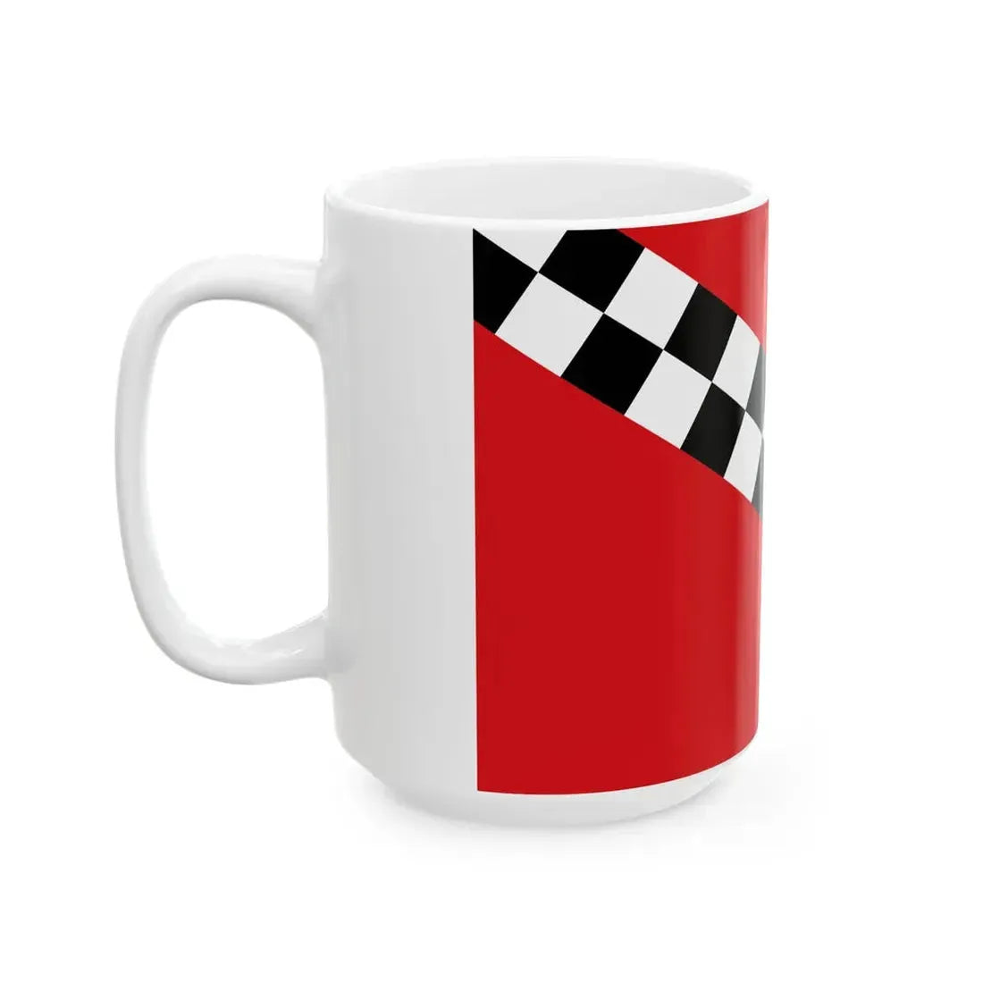 Flag of Puurs (Belgium) White Coffee Mug - Go Mug Yourself