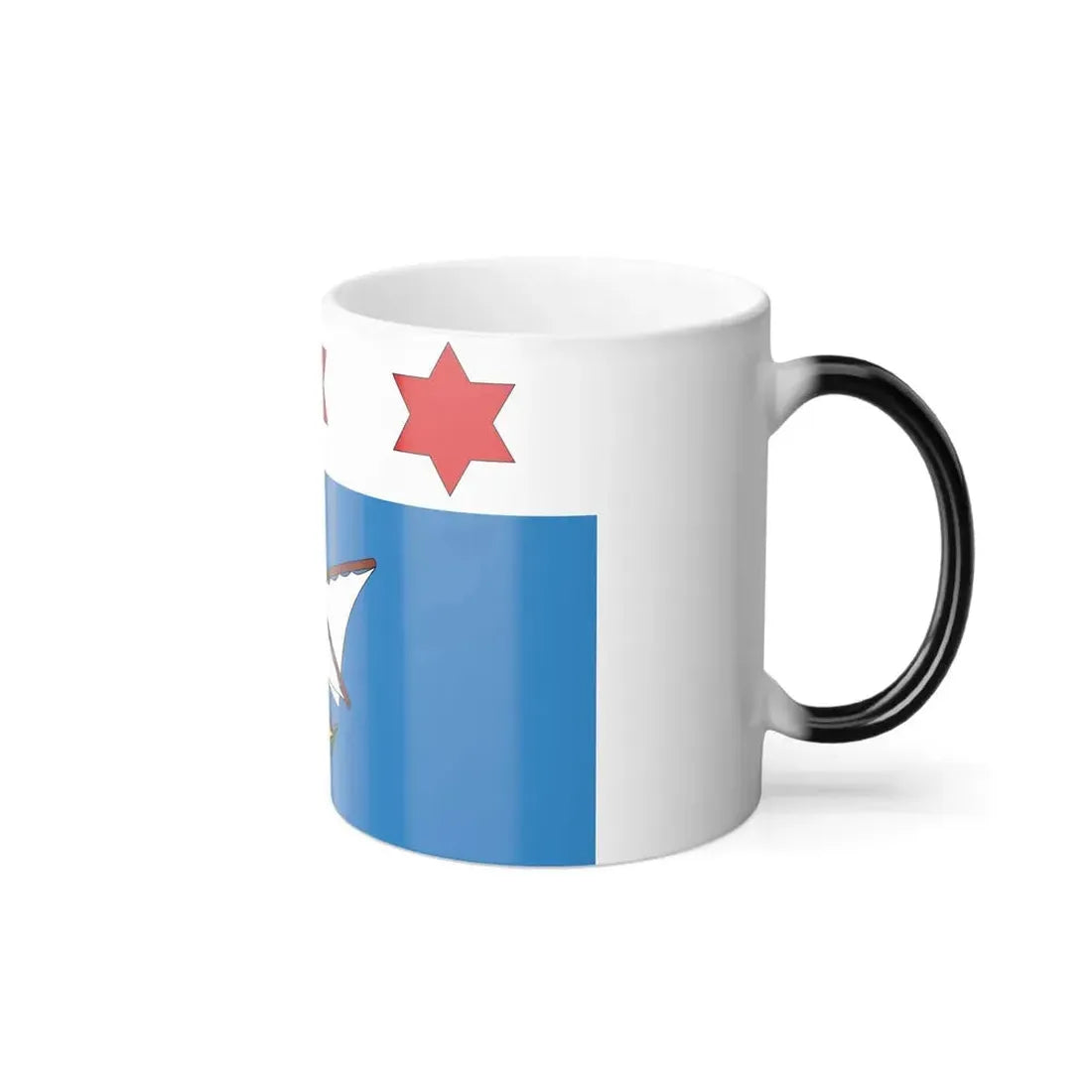 Flag of Qala Malta - Color Changing Coffee Mug - Go Mug Yourself