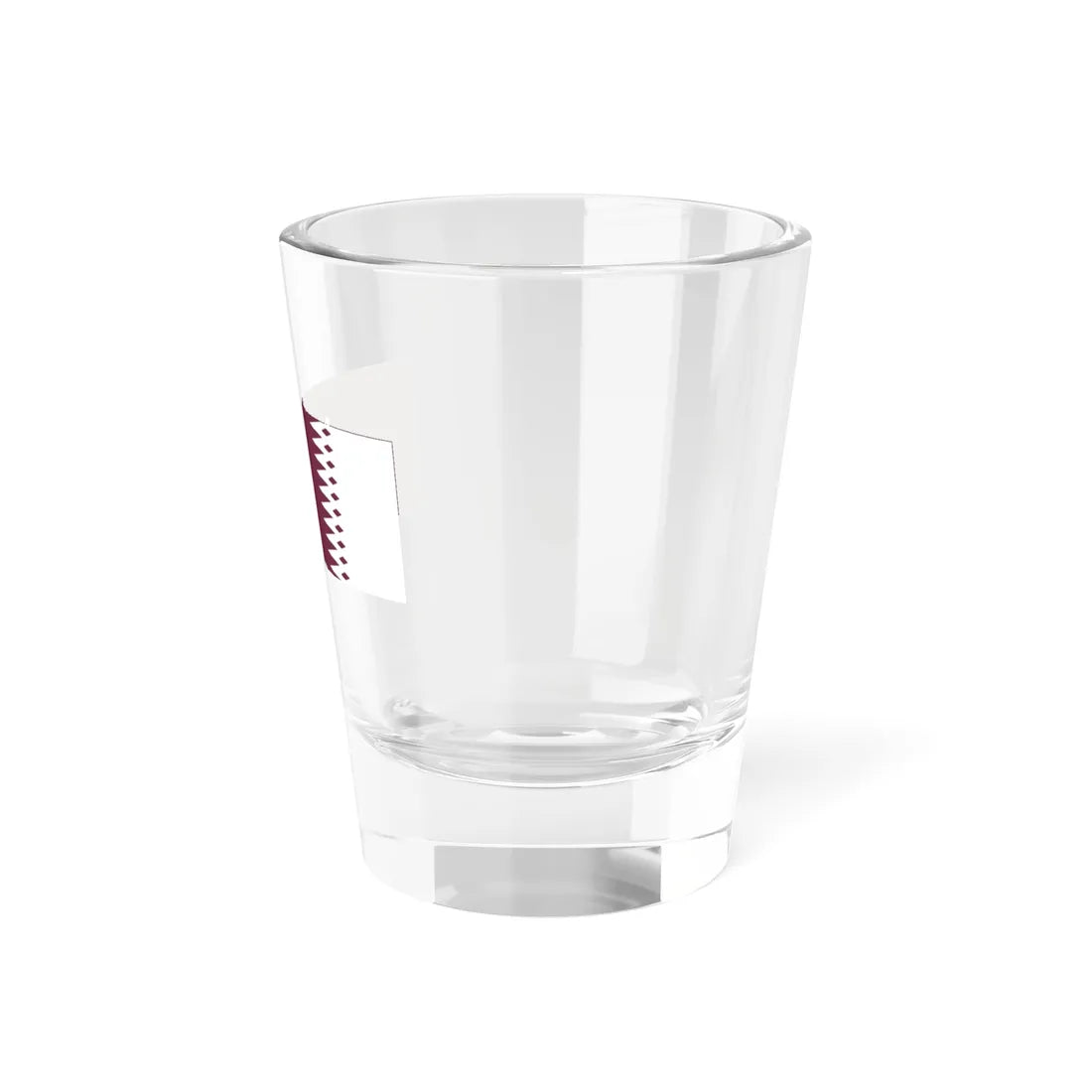 Flag of Qatar 1936-1949 (Qatar) Shot Glass 1.5oz - Go Mug Yourself