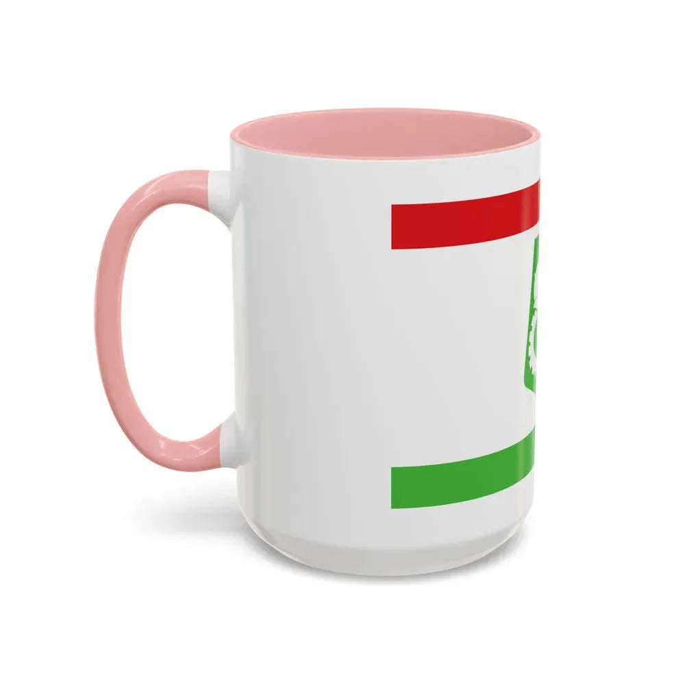 Flag of Qiryat Gat Israel - Accent Coffee Mug - Go Mug Yourself