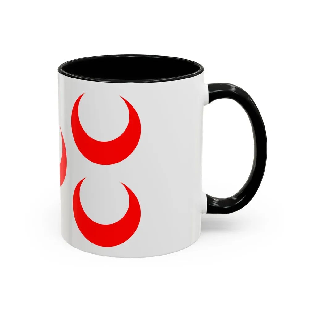 Flag of Qormi Malta - Accent Coffee Mug - Go Mug Yourself