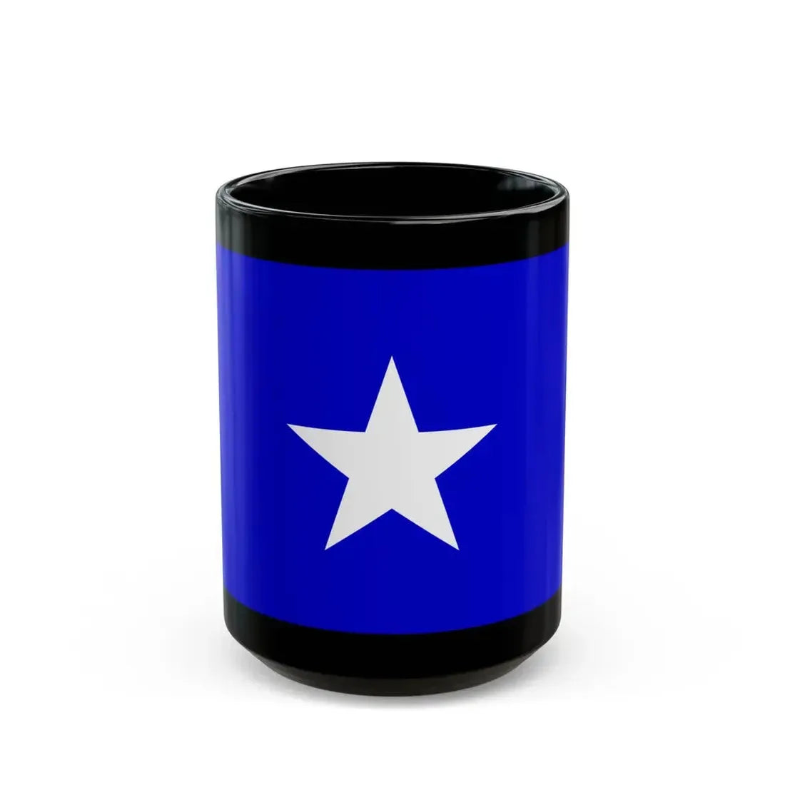 Flag of Qrendi 1993 to 2000 Malta - Black Coffee Mug 15oz - Go Mug Yourself