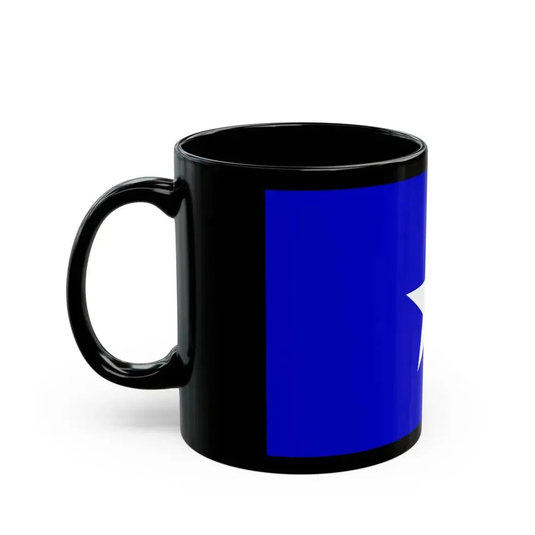 Flag of Qrendi 1993 to 2000 Malta - Black Coffee Mug - Go Mug Yourself