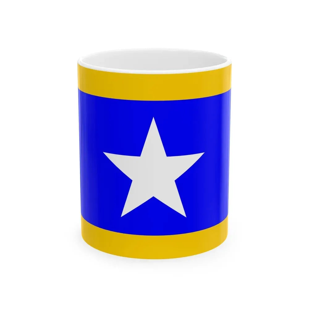 Flag of Qrendi Malta - White Coffee Mug 11oz - Go Mug Yourself