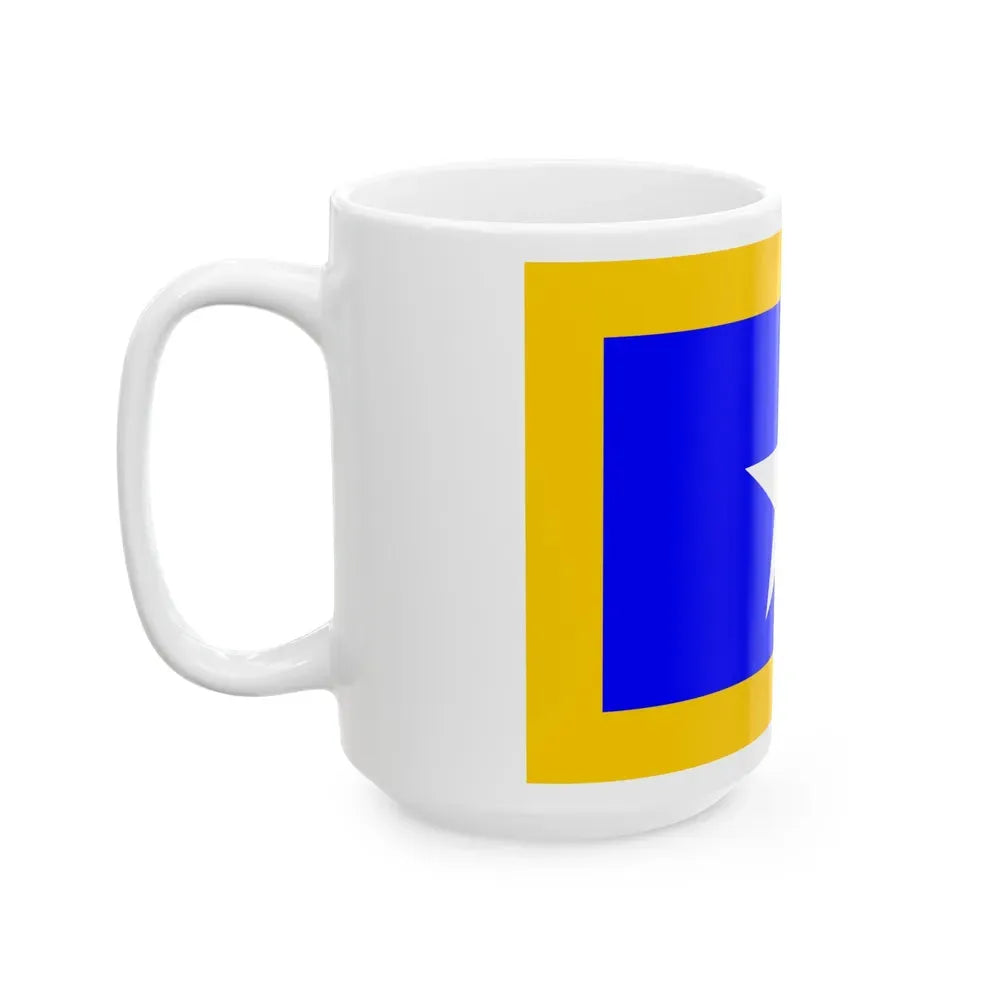 Flag of Qrendi Malta - White Coffee Mug - Go Mug Yourself